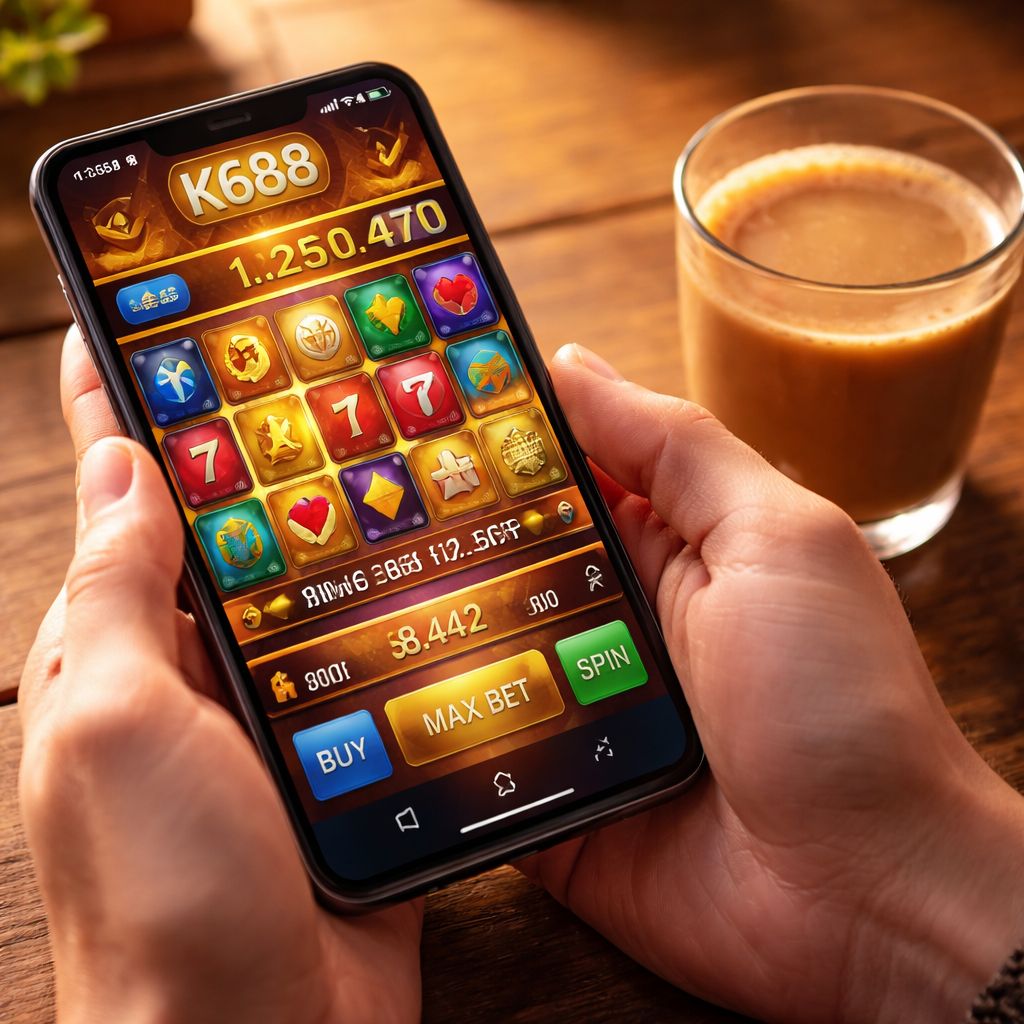 K688 মোবাইল ক্যাসিনো গেমপ্লে Android ফোনে