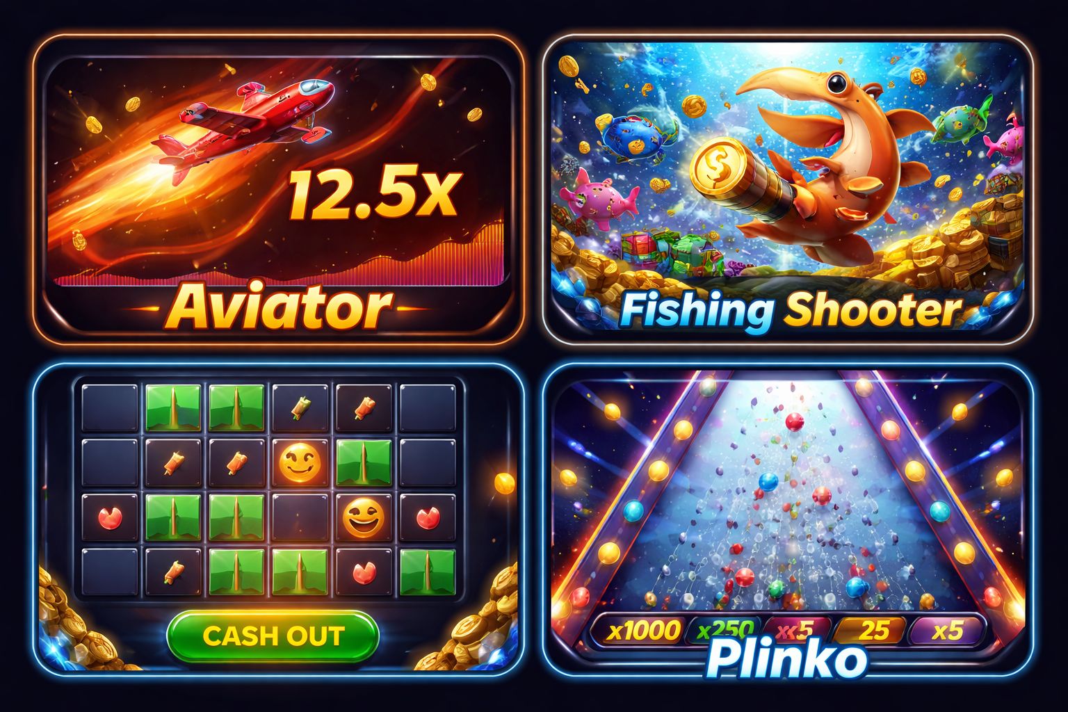 K688 crash game selection with Aviator and JetX