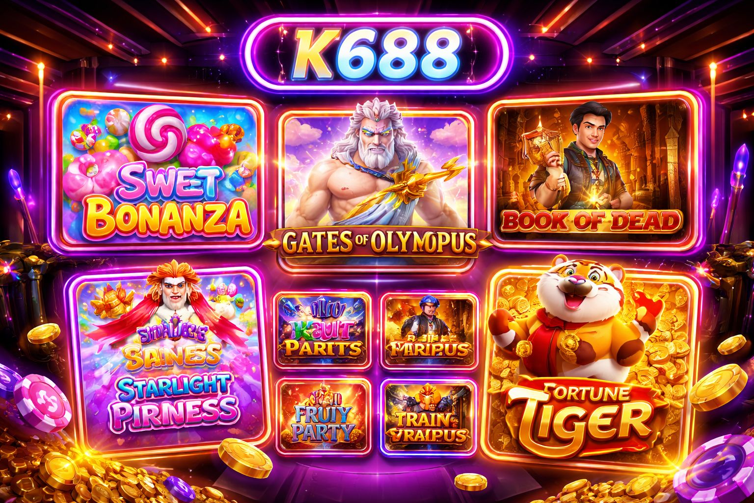 K688 Slots - Megaways, Jackpots & Bonus Spins